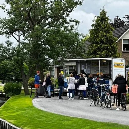 Lions punt Dames van Oostland fietstocht